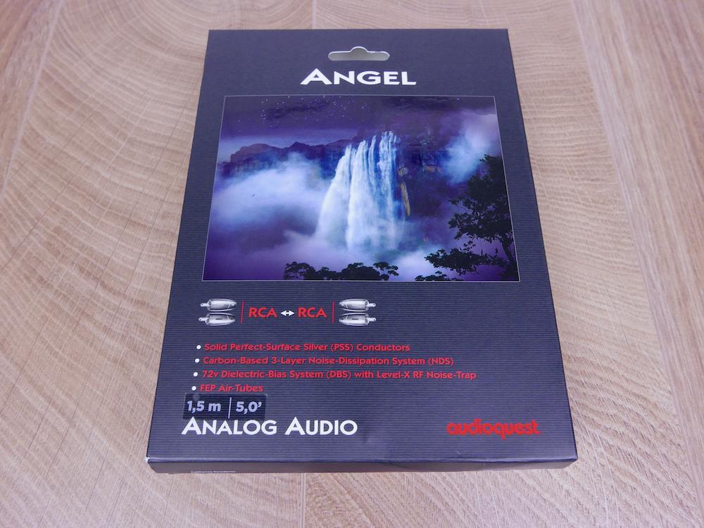 Angel silver highend audio interconnects RCA 1,5 metre NEW