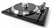 EAT C Sharp Jo No.5 SuperPack Black Carbon Plattenspieler mit C-Note 10 Zoll Tonarm und Jodie No. 5 Tonabnehmer