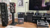Dynaudio Compound 3, revidiert, Schallwand und zusätzlicher Verstärkung des Gehäusebodens aus Granit