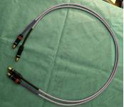 NORDOST VALKYRJA Interconexión,1 mt.RCA originales MoonGlo