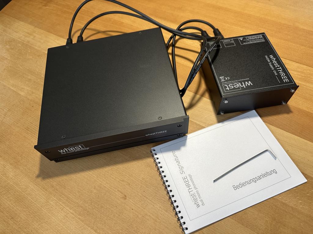 Whest Audio whest THREE Signature dual mono phonostage