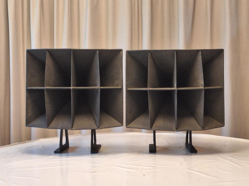 Zeiss Ikon Ikovox Rare Vintage Pair Zeiss Ikon Ikovox D Multicell Horns & Drivers.