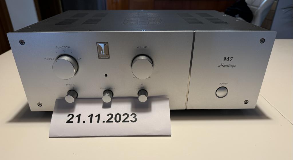 Audio Note Japan M7 Heritage phono - 6 months old