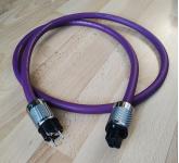 DPS-4.1 High-End Netzkabel 2 m – Rhodium Edition -Versand aus Deutschland