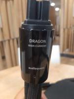 Audioquest dragon high current c15 power cord 2m perfect condition  			
