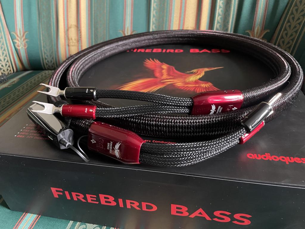 AudioQuest FireBird Bass 2.5m (4351703157) New device Speaker Cable