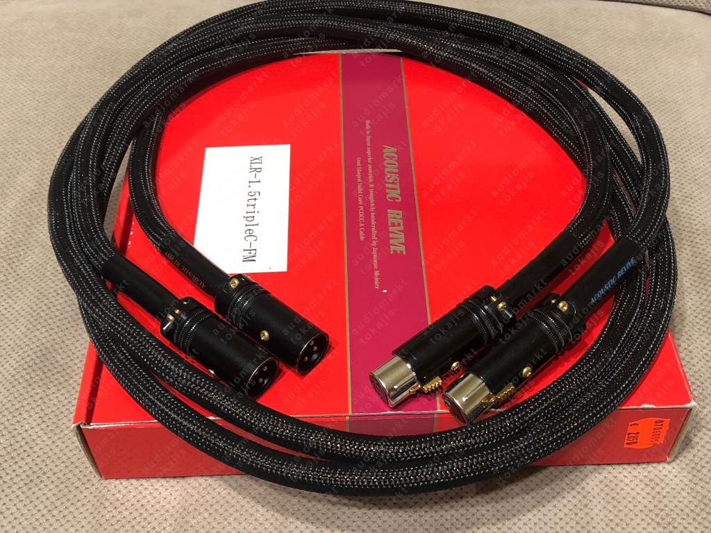 Acoustic Revive Reference XLR1.5 tripleCFM (4357106775) Secondhand