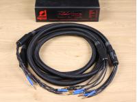 Monitor bi-wired audio speaker cables 3,0 metre