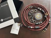 Mercury SB-002, 2x 3m, Bananas und Gabelschuhe, single-wire, Full Set