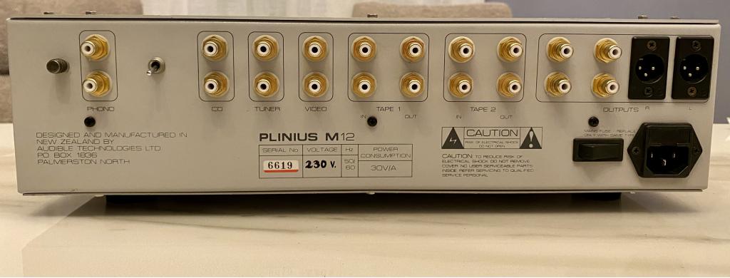Preamplificatore Plinus M12