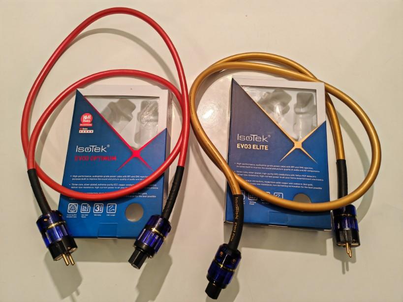 IsoTek Power Systems Ltd. Isotek Evo3 Optimum and Evo3 Elite