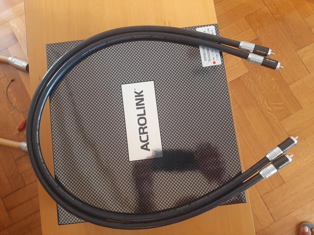 Acrolink 7N-DA2090 Speciale Hi-End RCA Interconnect 1m