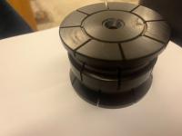 Ebony Clamp und Harmonix TU-812 Plattenklemmen