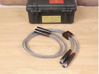 Select KS-1130 high end silver audio interconnects XLR 0,75 metre