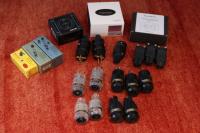 Connectors and Cables from Furutech, Oyaide, Wattgate, Hifi-Tuning, IeGO, Cardas, XLO, and GigaWatt