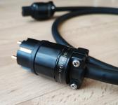 X-25 Silver High-End Netzkabel 1,5 m – Furutech Stecker -Versand aus Deutschland
