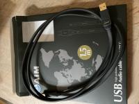 UA3 USB-Kabel A/B 1,5 Meter