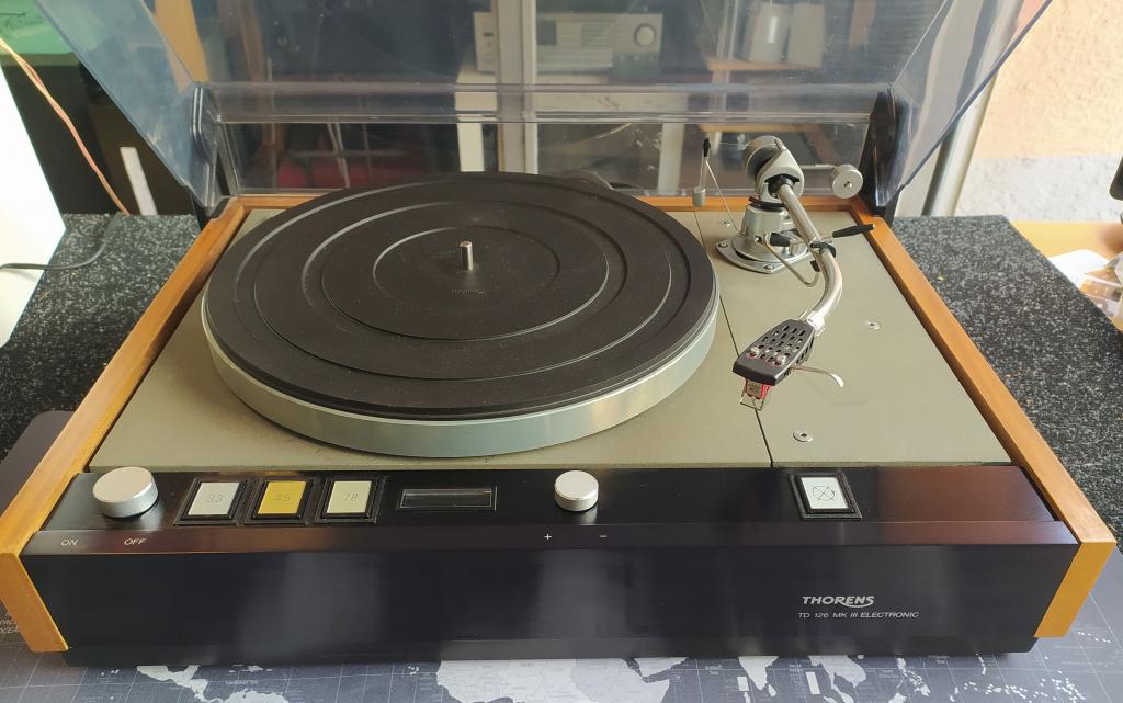 Original Thorens TD 126 Riemenbegrenzer Riemen Motor Für