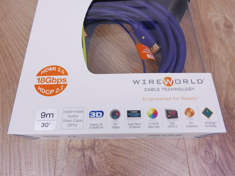 Sphere HDMI 2.0 18 Gbps UltraHD 4K Superior 3D digital audio cable 9,0 metre NEW