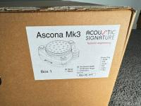 Acoustic Signature Ascona MK3 High End Plattenspieler mit TA-7000 Tonarm silber