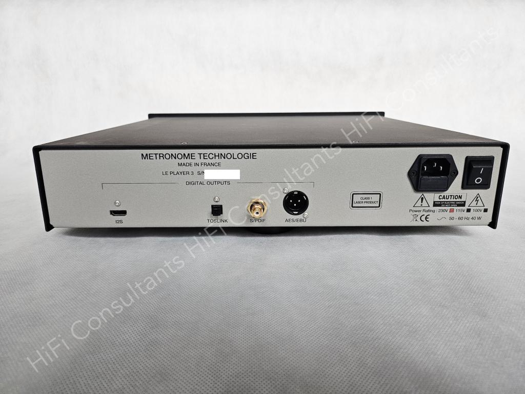 Metronome Technologie Metronome Technologie Le Player 3 CD Transport