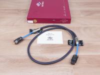 Ruby Hill II G7 Royal Signature highend silver-gold audio power cable C19 2,0 metre