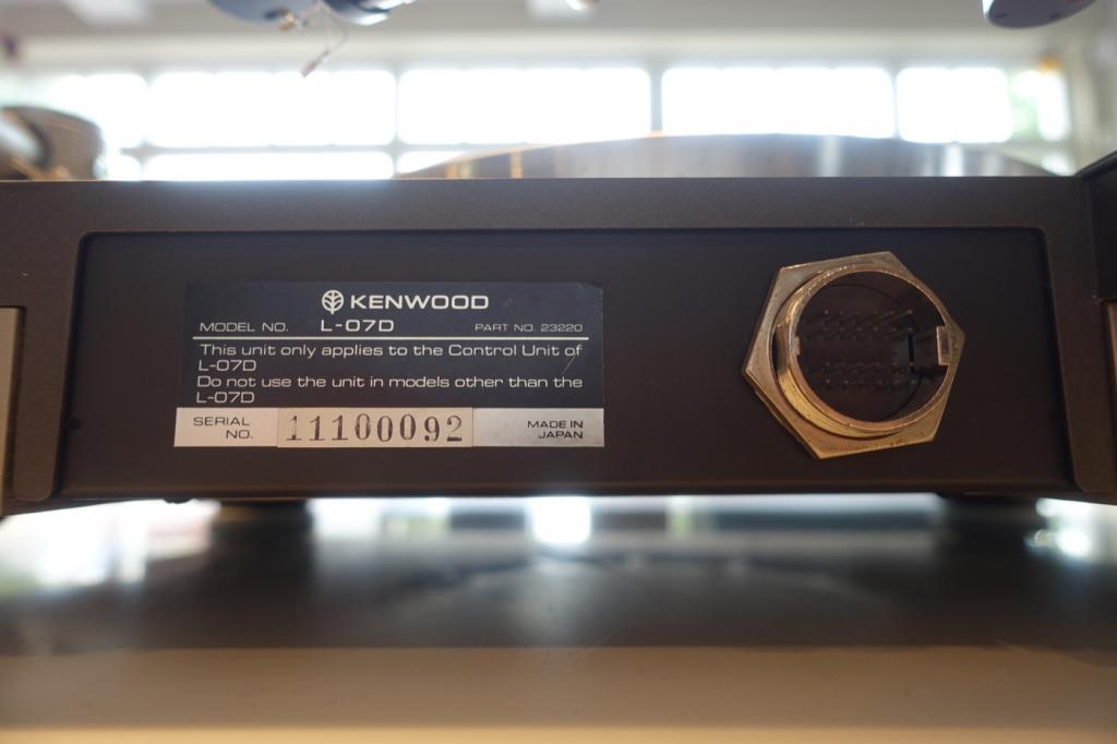 Kenwood L 07 D Turntable (5338989296) Plattenspieler, Tonarme