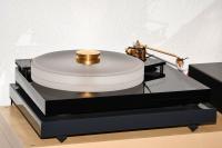 AMAZON AUDIO 2 Edel Laufwerk mit Moerch DP6 in GOLD plus Lyra DELOS
