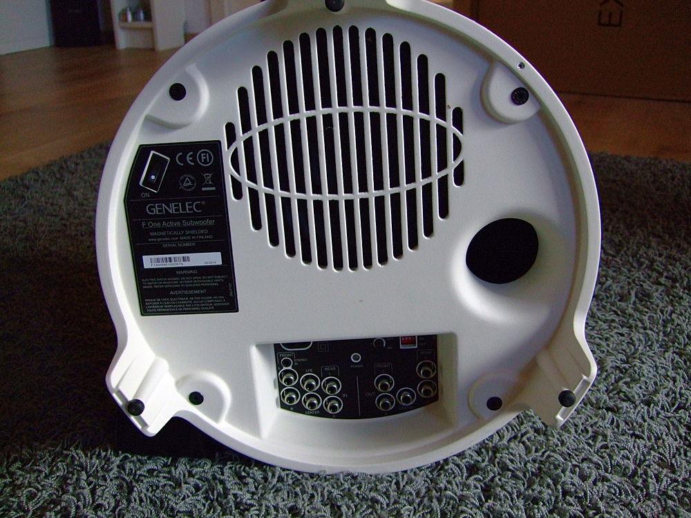 genelec subwoofer f one