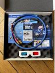 Clear Phono Tonearm Cable – 90° DIN to RCA – 1.25m – Full Packaging – Under Warranty
