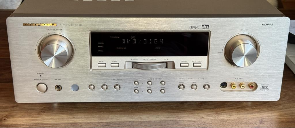 Marantz AV 9000 und MM 9000 Champangner