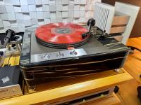Garrard 401 mit Tonarm und Zarge von Karmadon AudioLab