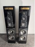 Silbersand FM401 FM 401 High End Stereo Aktiv Standlautsprecher in schwarz