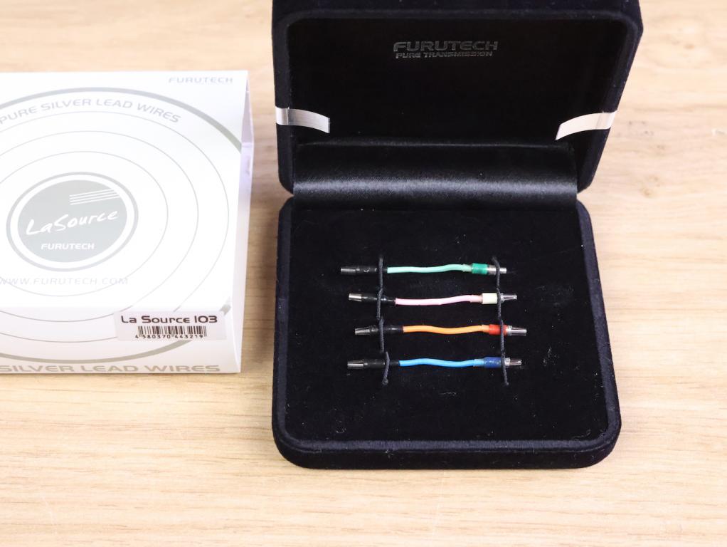 Furutech La Source 103 audio Phono head shell leads (set of four)