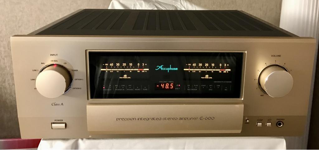 Amplificateur Accuphase E-600 : le nouvel intégré Pure Classe A de