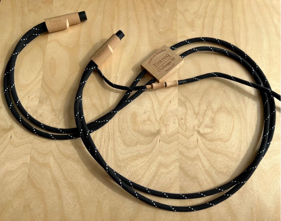 Entreq Challenger S II XLR interconnect cables
