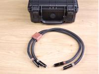 Select KS-1038 high end silver audio interconnects RCA 0,5 metre