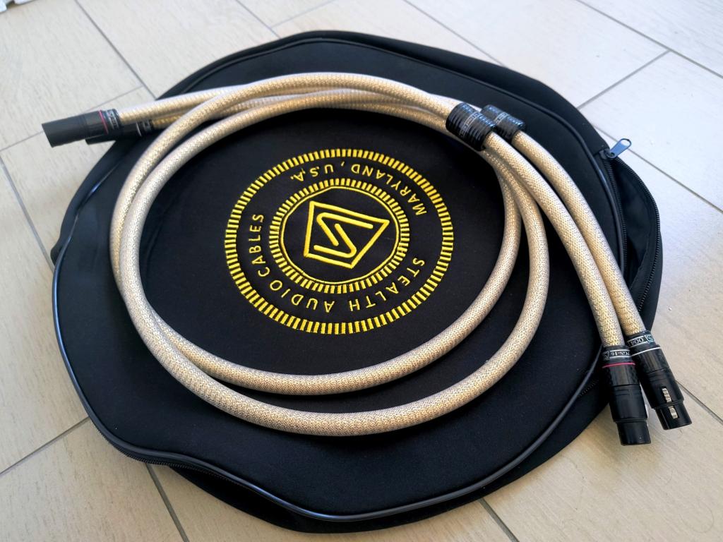 Stealth Audio Cables Stealth Audio Cables - XLR interconnect PGS V16-T 1,5m