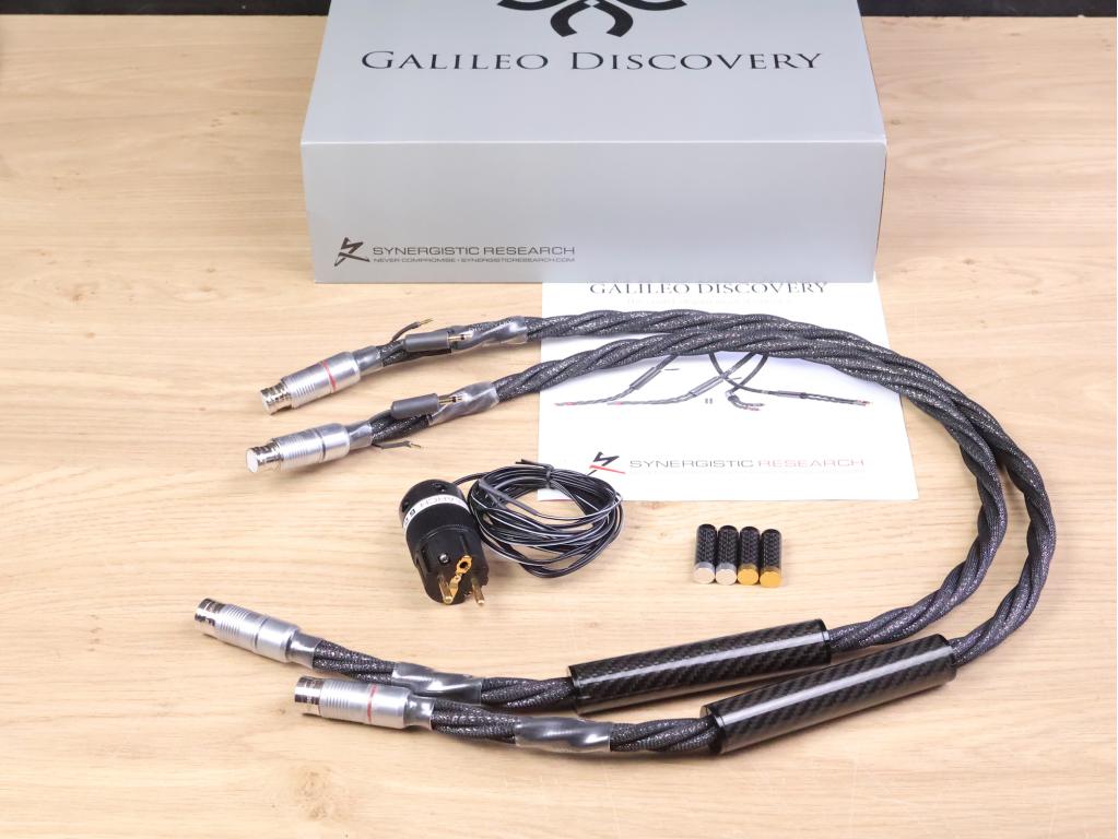 Synergistic Research Galileo Discovery high end audio interconnects XLR 1,0 metre
