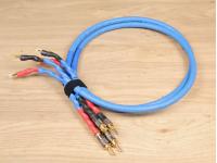 LS4-240 high end full silver audio speaker cables 1,1 metre