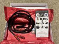 Black II RCA analog cable, 1m long