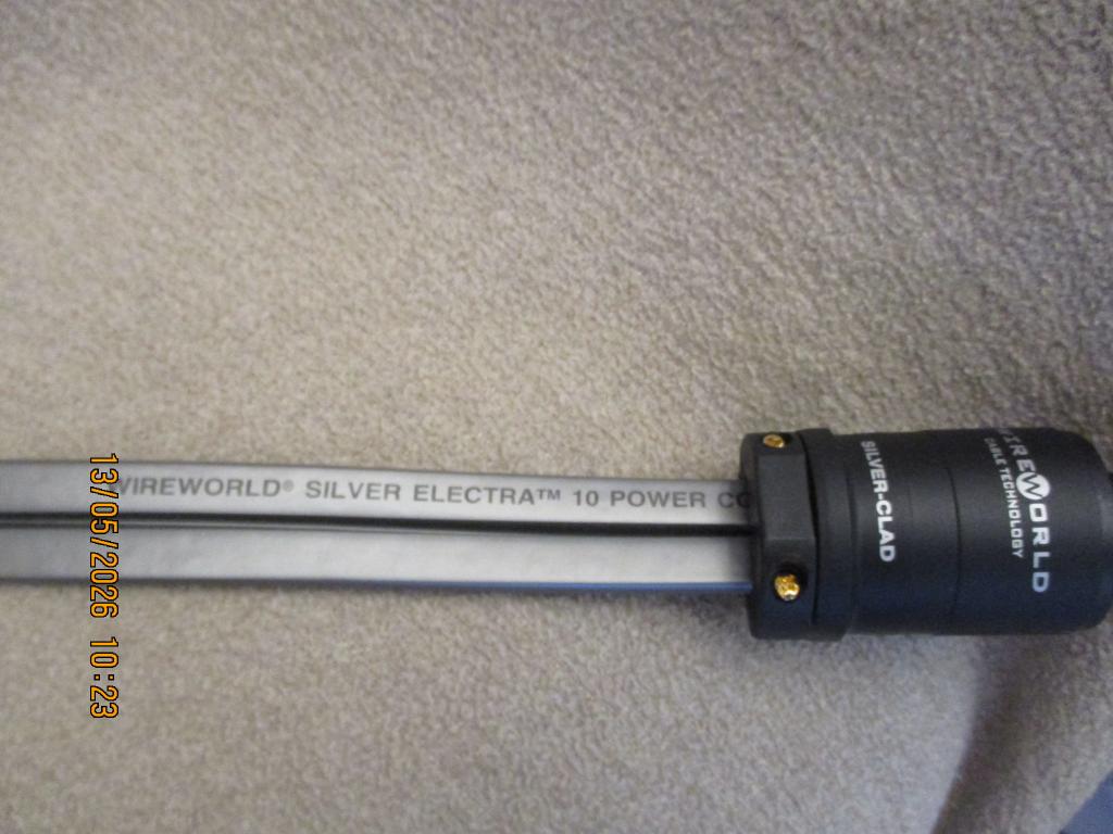 Wireworld Audio Silver Electra 10 power cable - 1 m