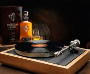 RARE! 40th anniversary - LP12 Whiskey wood plinth with Karousel