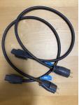 2x Supra LoRad 2.5 Silver Anniversary Edition Netzkabel 1 m Schuko C13 SPC