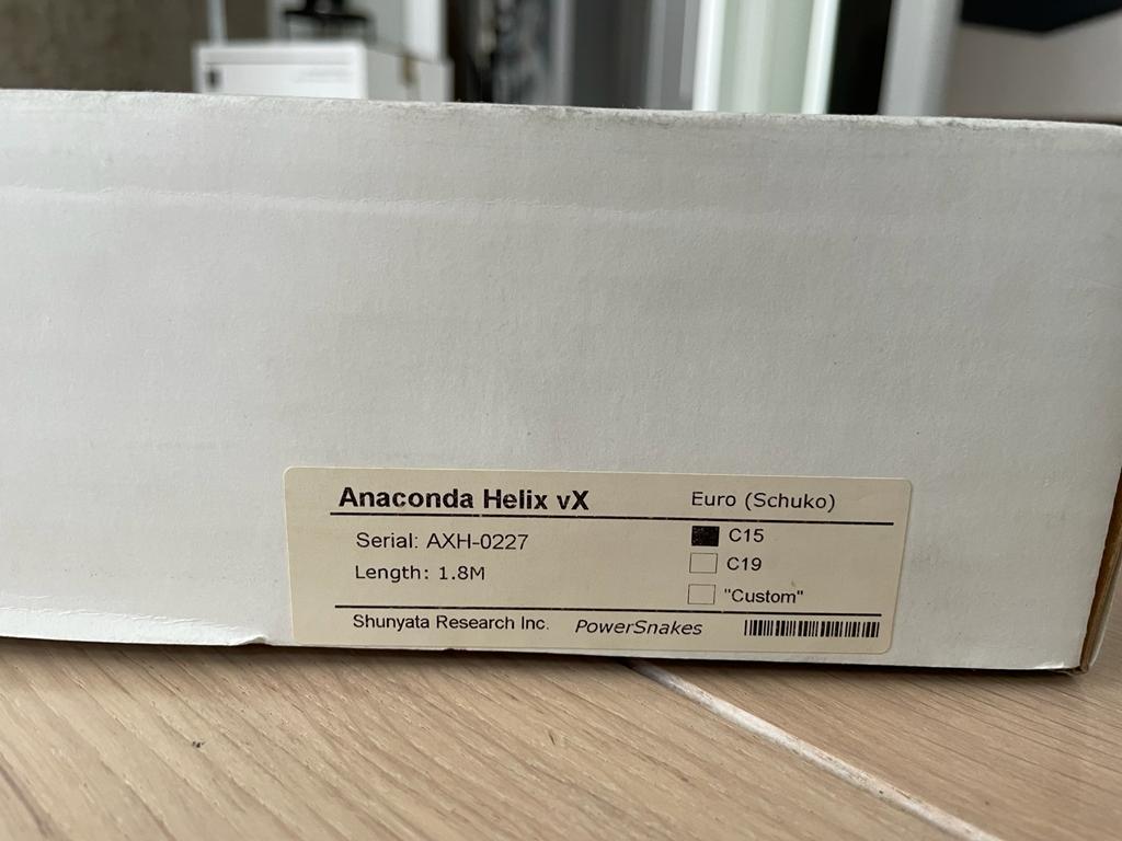 Anaconda Helix VX 1.8m (digital)