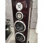 Fostex G2000A lacquered mahogany with 3-way speakers