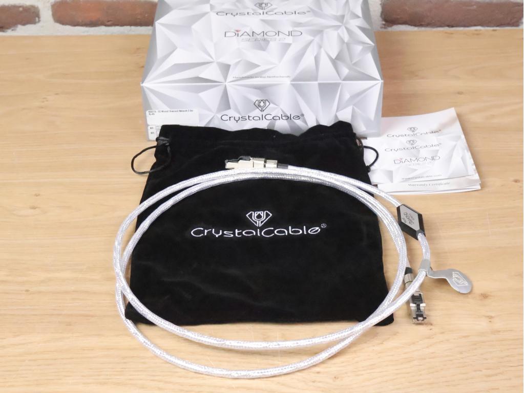 Crystal Cable Ultra2 Diamond Network digital audio ethernet cable 2,0 metre