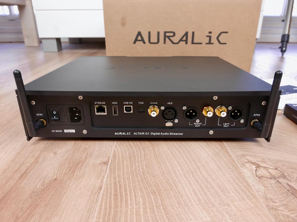 Altair G1 with 1TB SSD drive highend audio network player DAC
