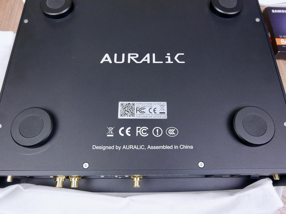 Altair G1 with 1TB SSD drive highend audio network player DAC