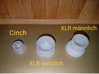 Staubschutz Kappen (Cinch+XLR) ideal für z.B. Verstärker, Endstufen, Tapedeck, Tuner, CD-Player, Hifi Anlagen, High End usw.